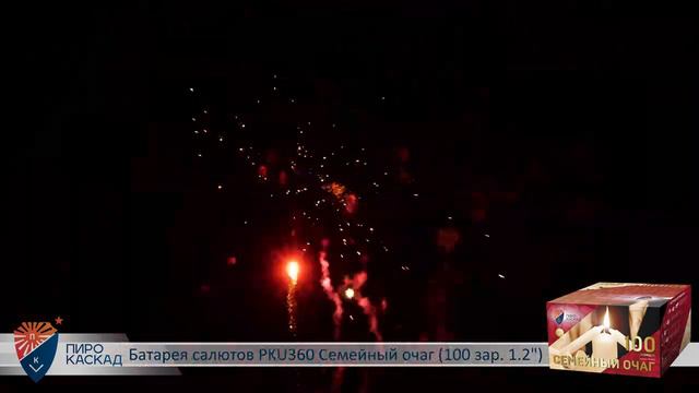 Батарея салютов СЕМЕЙНЫЙ ОЧАГ (100х1,2) PKU360