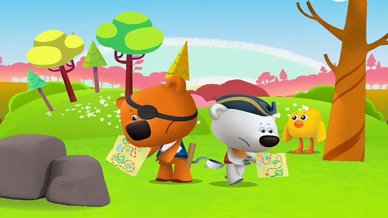 Детский уголок / Kids'Corner Мишки.Ми-Ми-Мишки: Пиратская История. Кеша и Тучка в Поиске Сокровищ