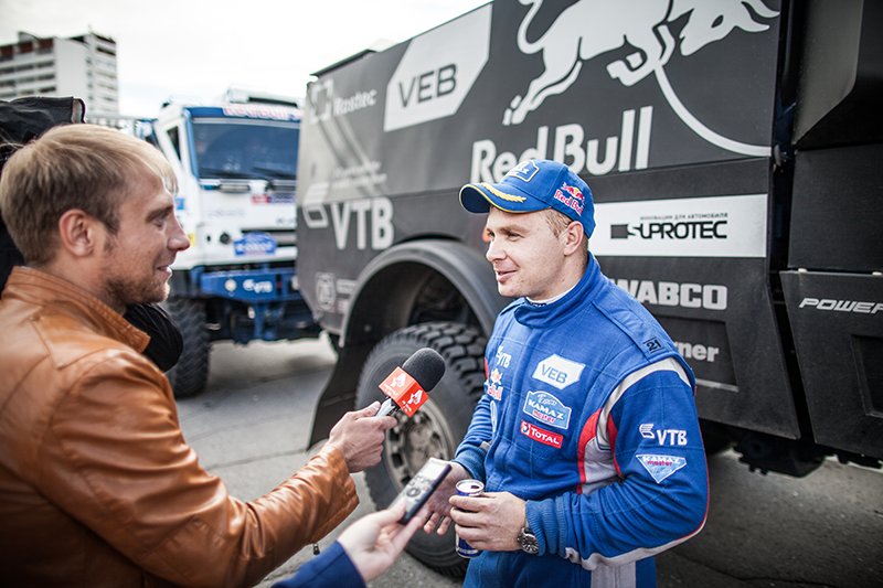 «КАМАЗ-мастер» на ралли «Шелковый путь-2016». 13 июля