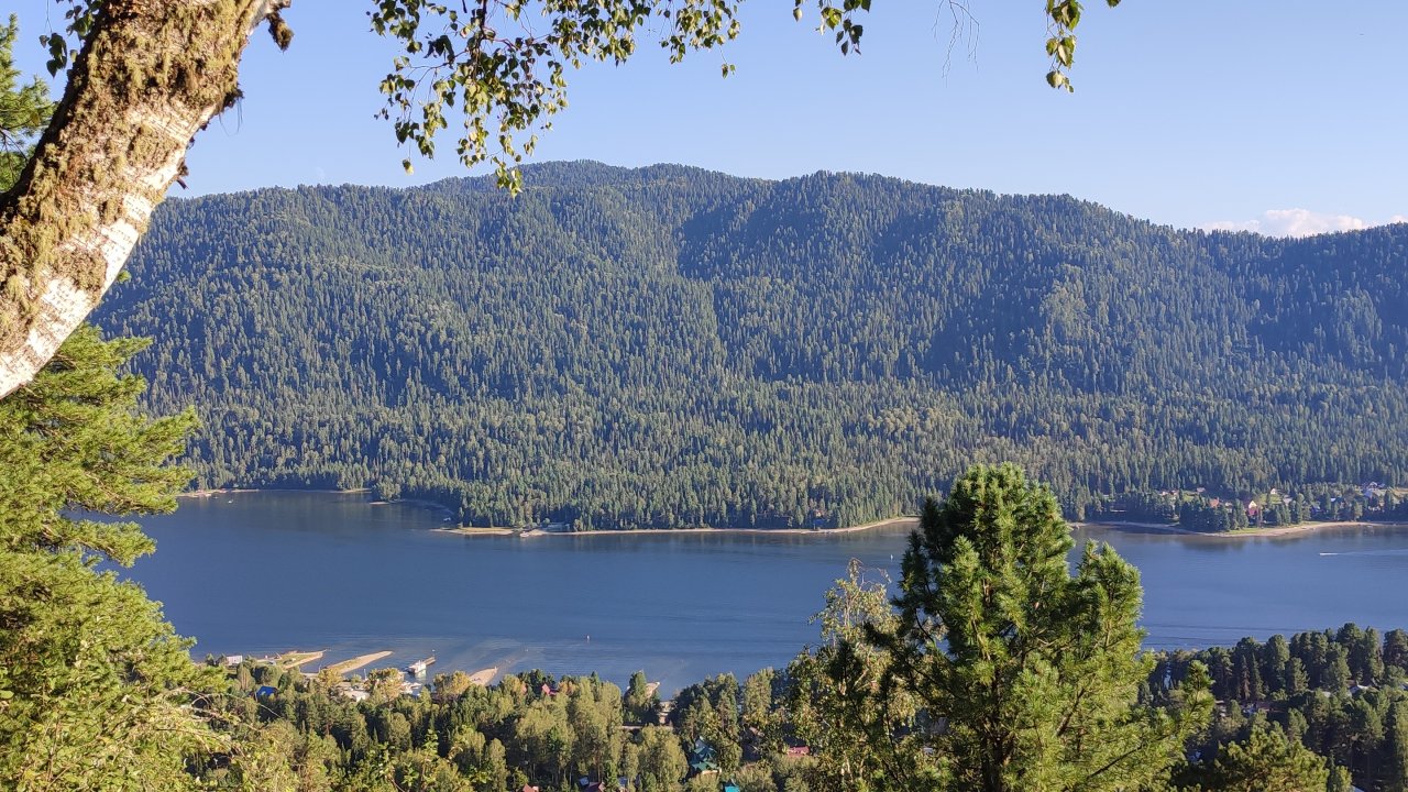 дорога на Телецкое озеро