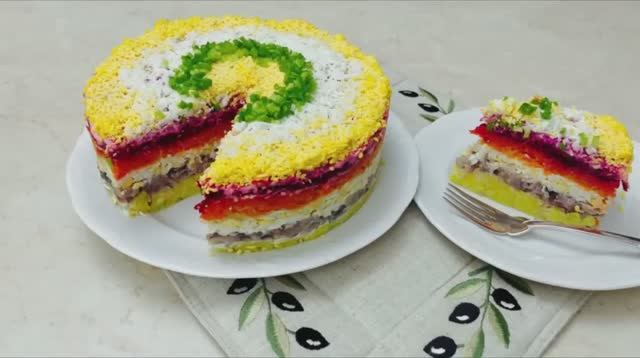 Селёдка под шубой. Простой рецепт салата.