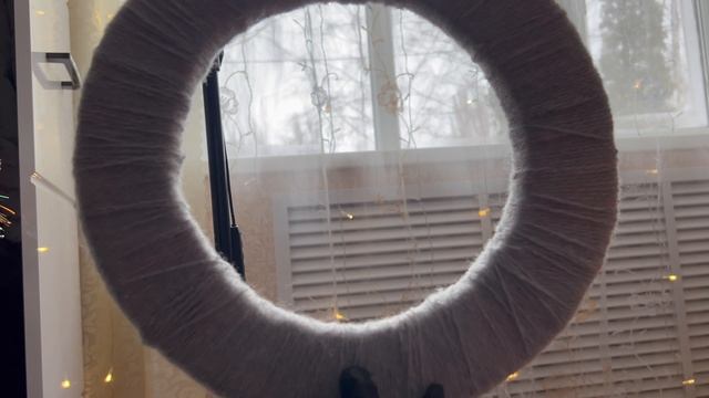 Новогодний венок из шишек ?❄️DIY