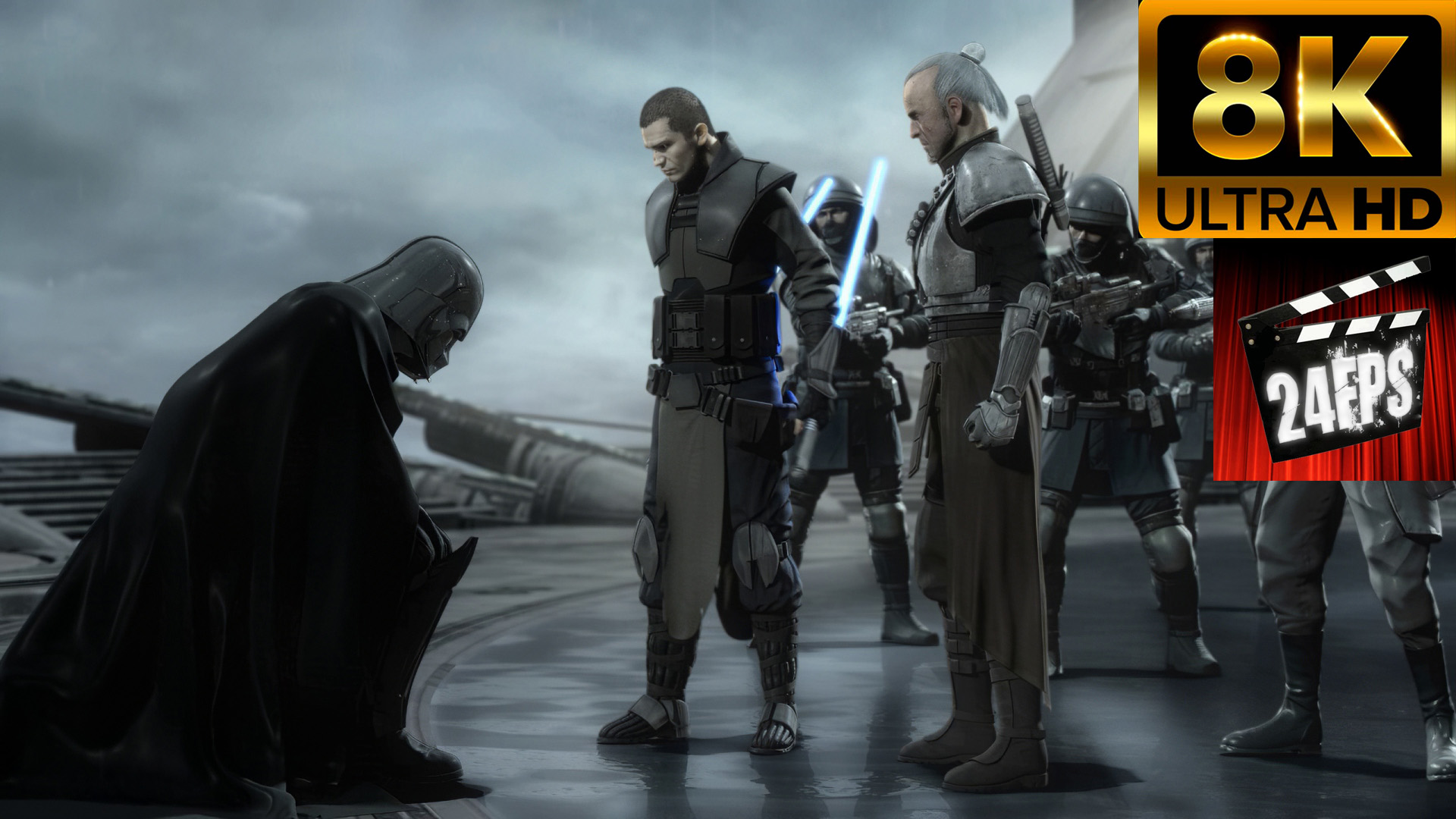 Star Wars The Force Unleashed 2 - Good Ending (Remastered 8K)