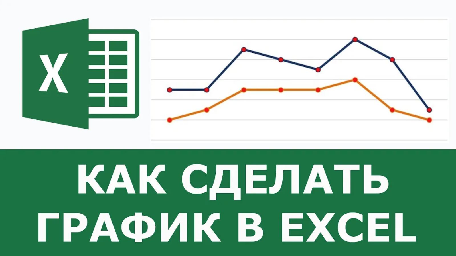 Как построить график в Excel