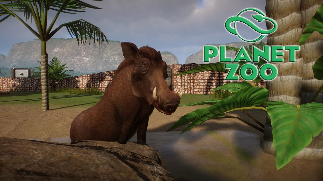 Planet Zoo S2 E17 - Вольер для бородавочников