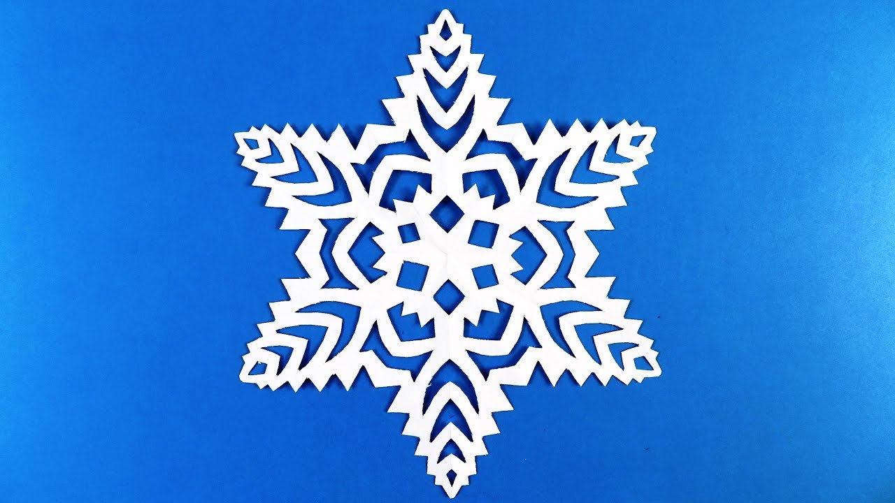 Как сделать снежинку из бумаги своими руками. Снежинка из бумаги