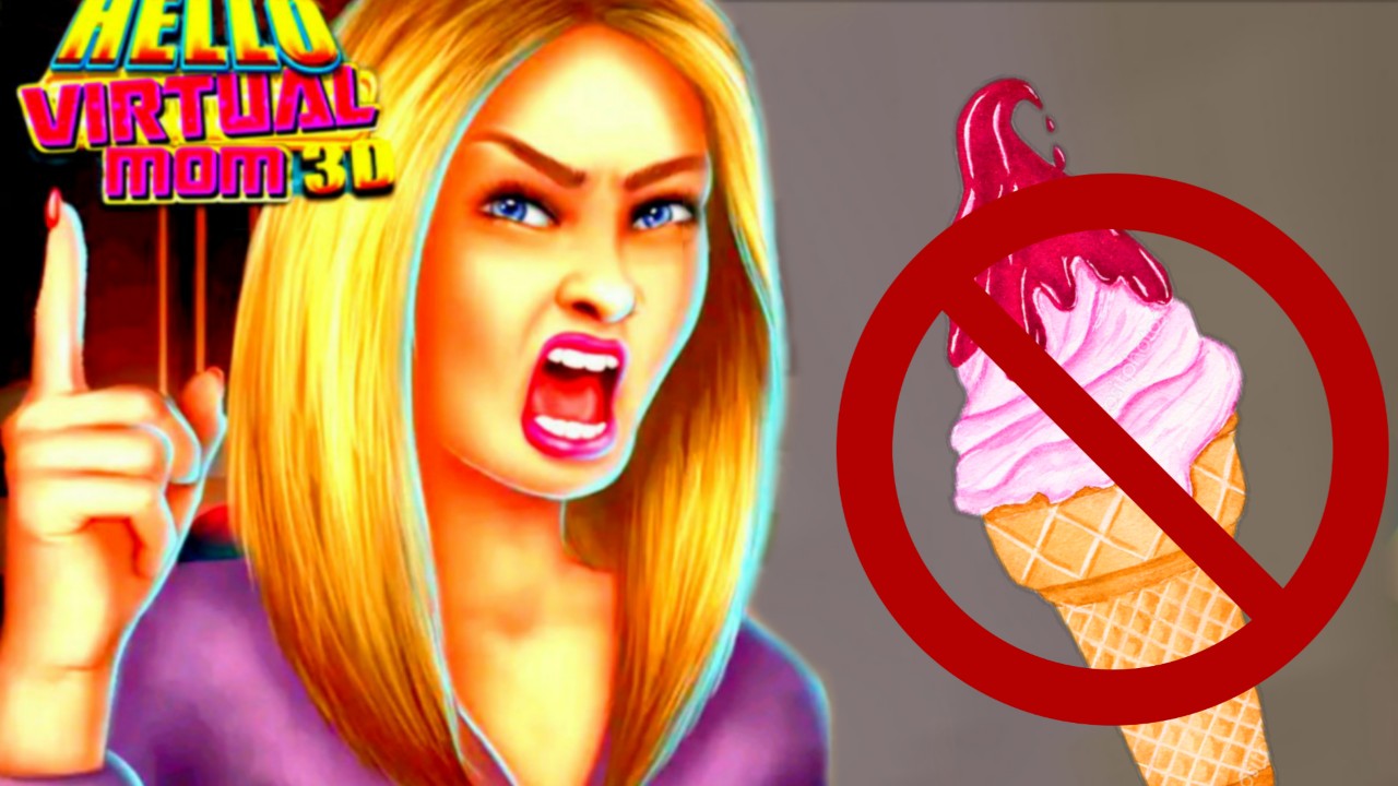 ИГРА ПРИВЕТ МАМА - Делаем Мороженое и Танцуем - Ребенок Шалун - Розыгрыш #8 - Мульт игра для детей