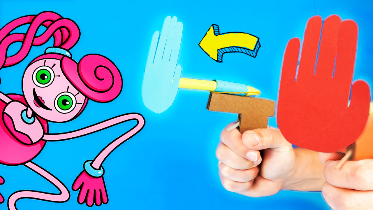 Игра Поппи плейтайм Мамочка длинные ноги поделки из картона