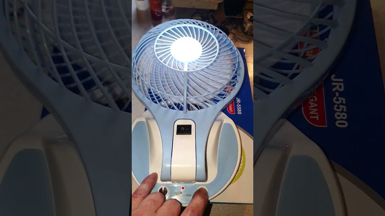 Аккумуляторный вентилятор JR-5580 - МОДЕРНИЗАЦИЯ...