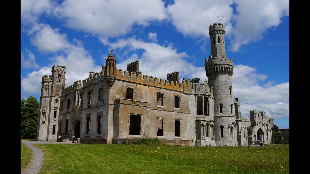 Руины дома семьи Дакеттов / Поместье 12 000 акров / Сады / Duckett's Grove/Графство Carlow  Ирландия