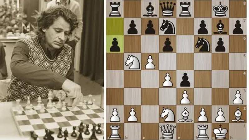 Борис Спасский ЖЕРТВУЕТ фигуру и ДАВИТ противника ПЕШКАМИ! Шахматы.