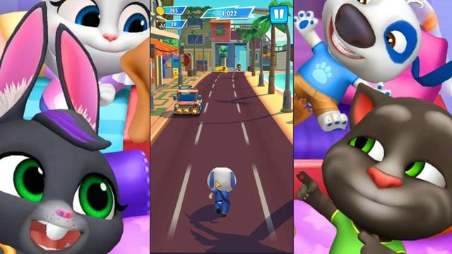 Говорящий Том погоня героев Супергероев событие битва против Профессора Енота без матов