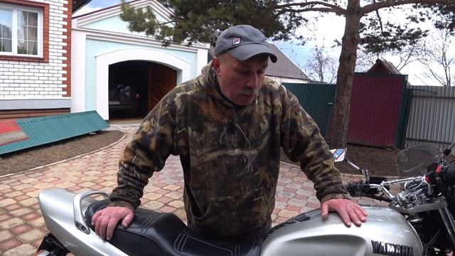 Ямаха XJR 1200 Первый выезд после Т.О..mp4