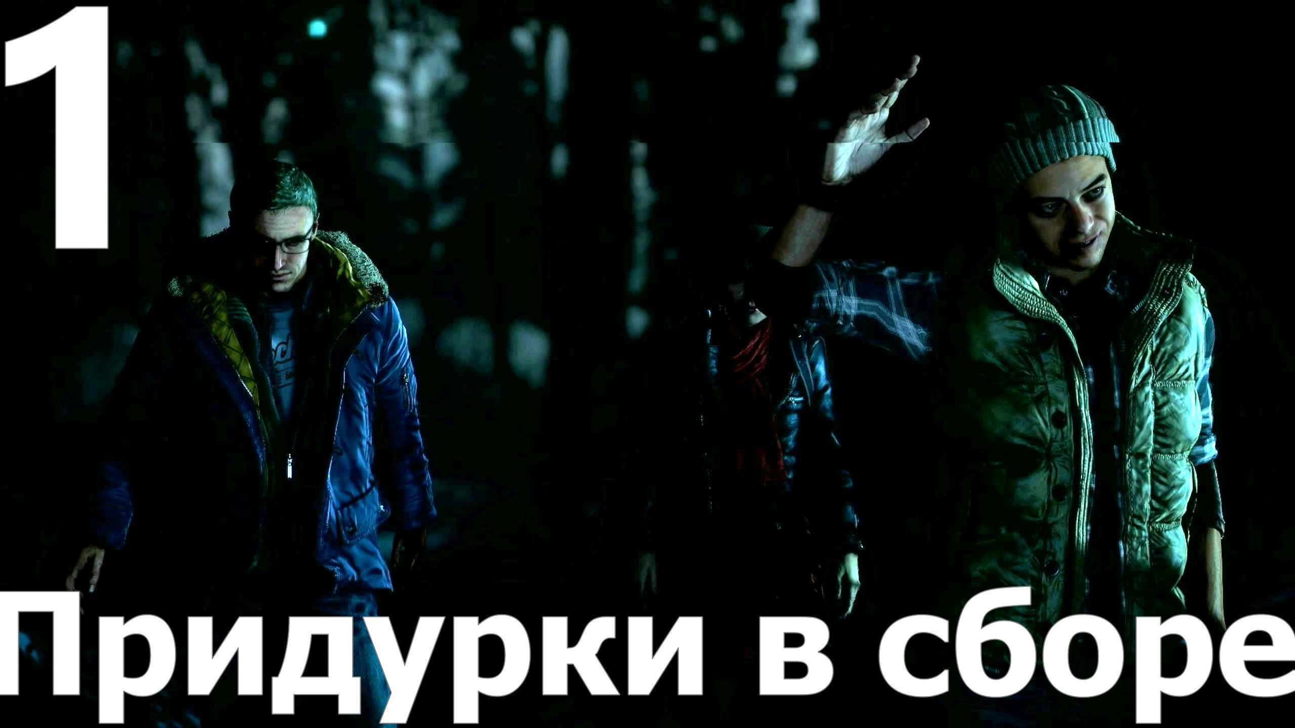 Прохождение игры Дожить до рассвета (Until Dawn) PS4 №1 - Придурки в сборе