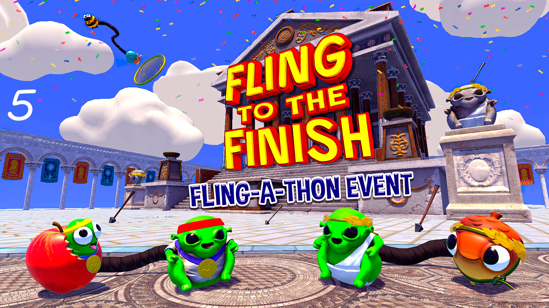 Скоростные кольца в Швыркодроме – Fling to the Finish #5