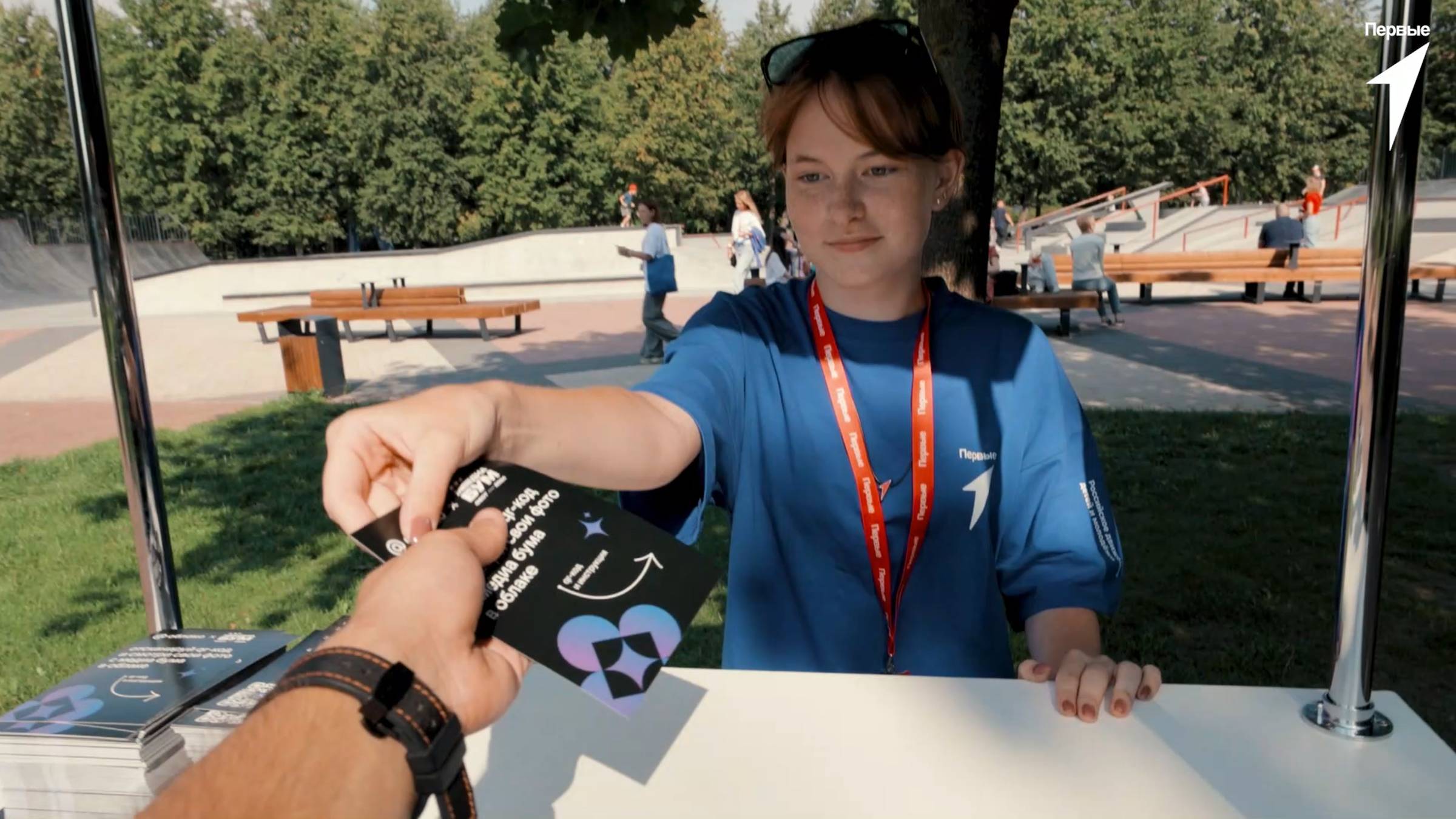 Атмосфера фестиваля Движения Первых «МедиаБум» в Санкт-Петербурге