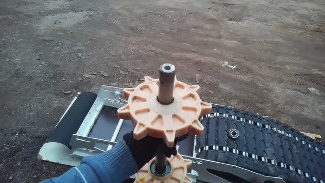 Мотобуксировщик SHARMAX S380 1250 HP8 - кустарная сборка из некачественных запчастей!