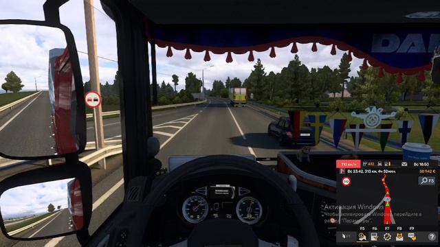 #9 Рейс Тампере-Паневежис ( попал в страшное ДТП) (ЕТС 2)