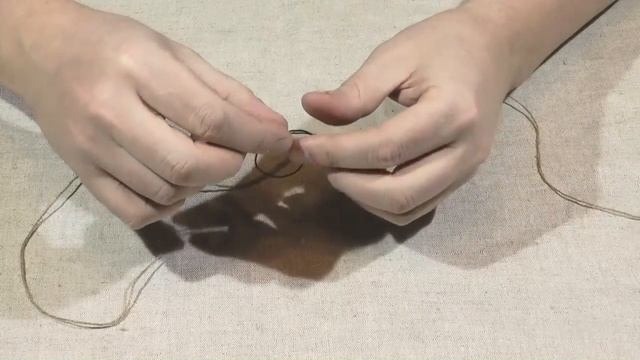 Как завязать очень простой маркерный узел.