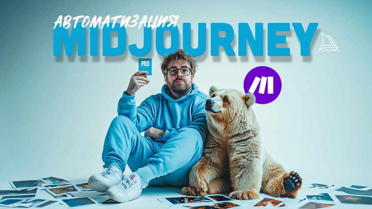 Автоматизация Midjourney: Создаем уникальные обложки и фото для блога и соцсетей с Make.com