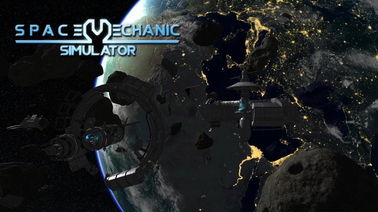 ПОИГРАЕМ? Space Mechanic Simulator: С гаечным ключом на орбиту