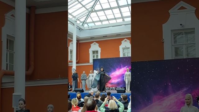 Оренбургский пуховый платок и космос