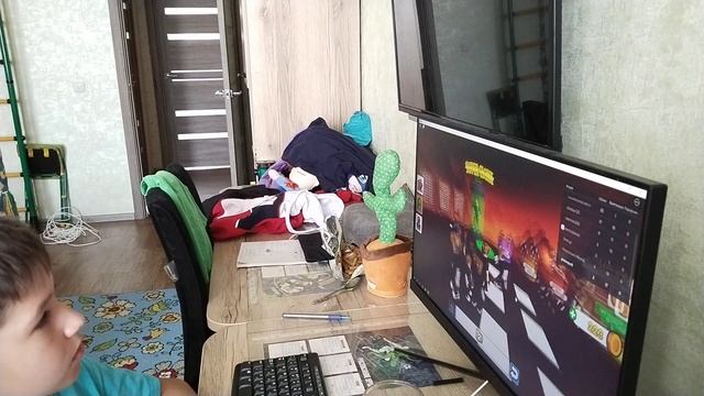 Играем в Roblox в игру Клонирование