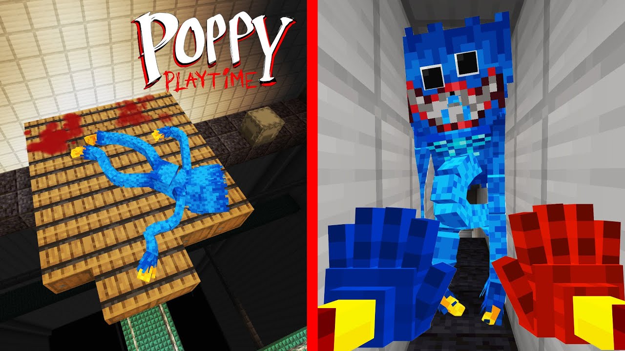 Карта ПОППИ ПЛЕЙТАЙМ в МАЙНКРАФТ ! POPPY PLAYTIME MINECRAFT BEDROCK ADDON FULL MAP GAMEPLAY MOD