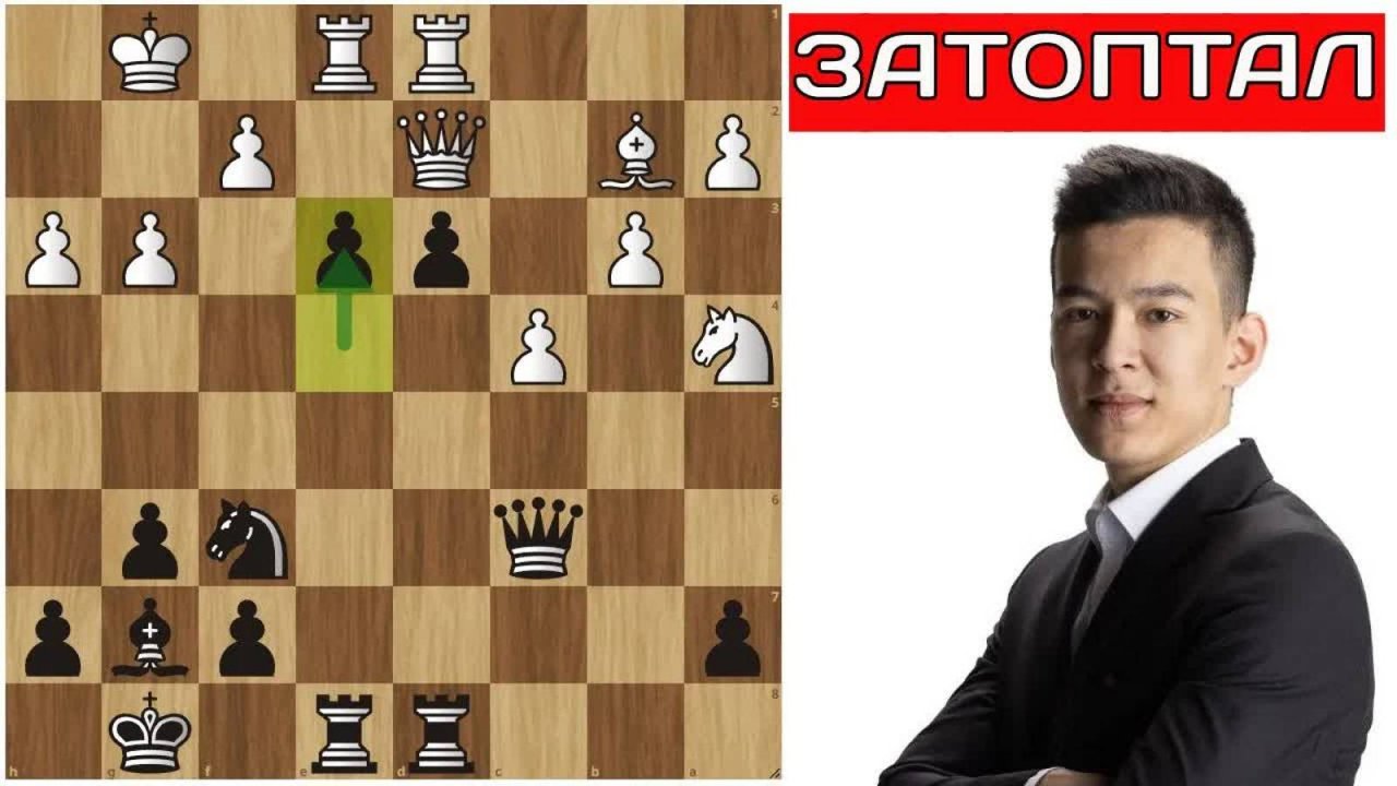 ШЕДЕВРАЛЬНАЯ атака неудержимого Нодирбека Абдусатторова! Шахматы