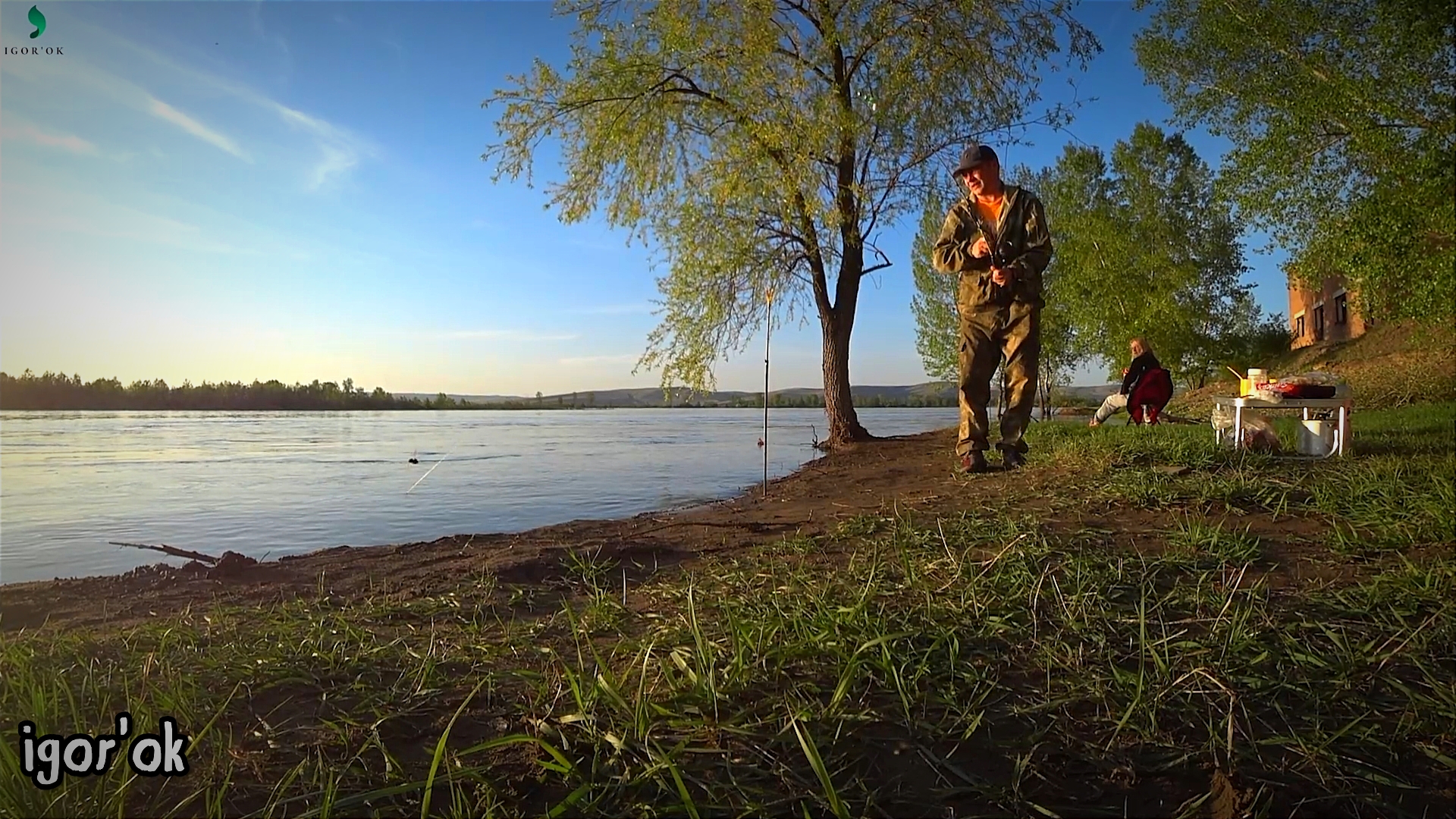 Река вышла из берегов. Рыбалка на р.Туба