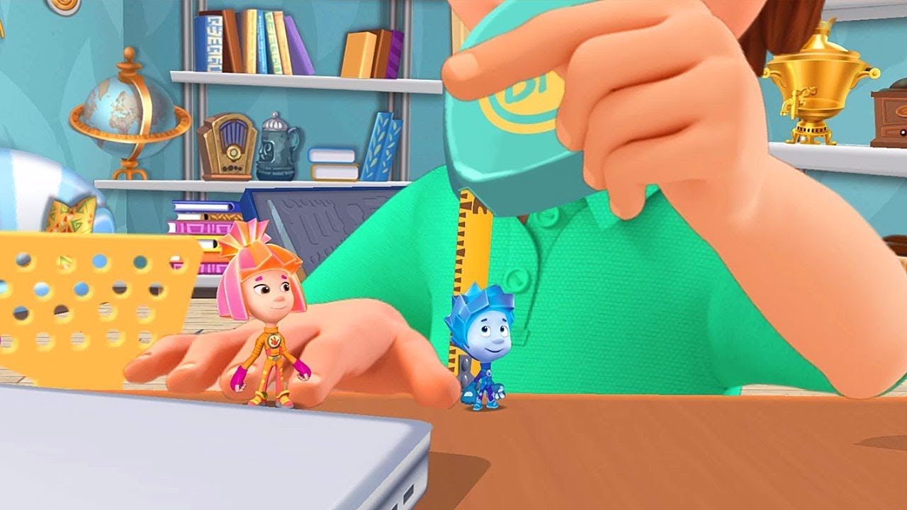 Детский уголок / Kids'Corner Фиксики - Инструменты. Познавательная Мультигра  для Детей.