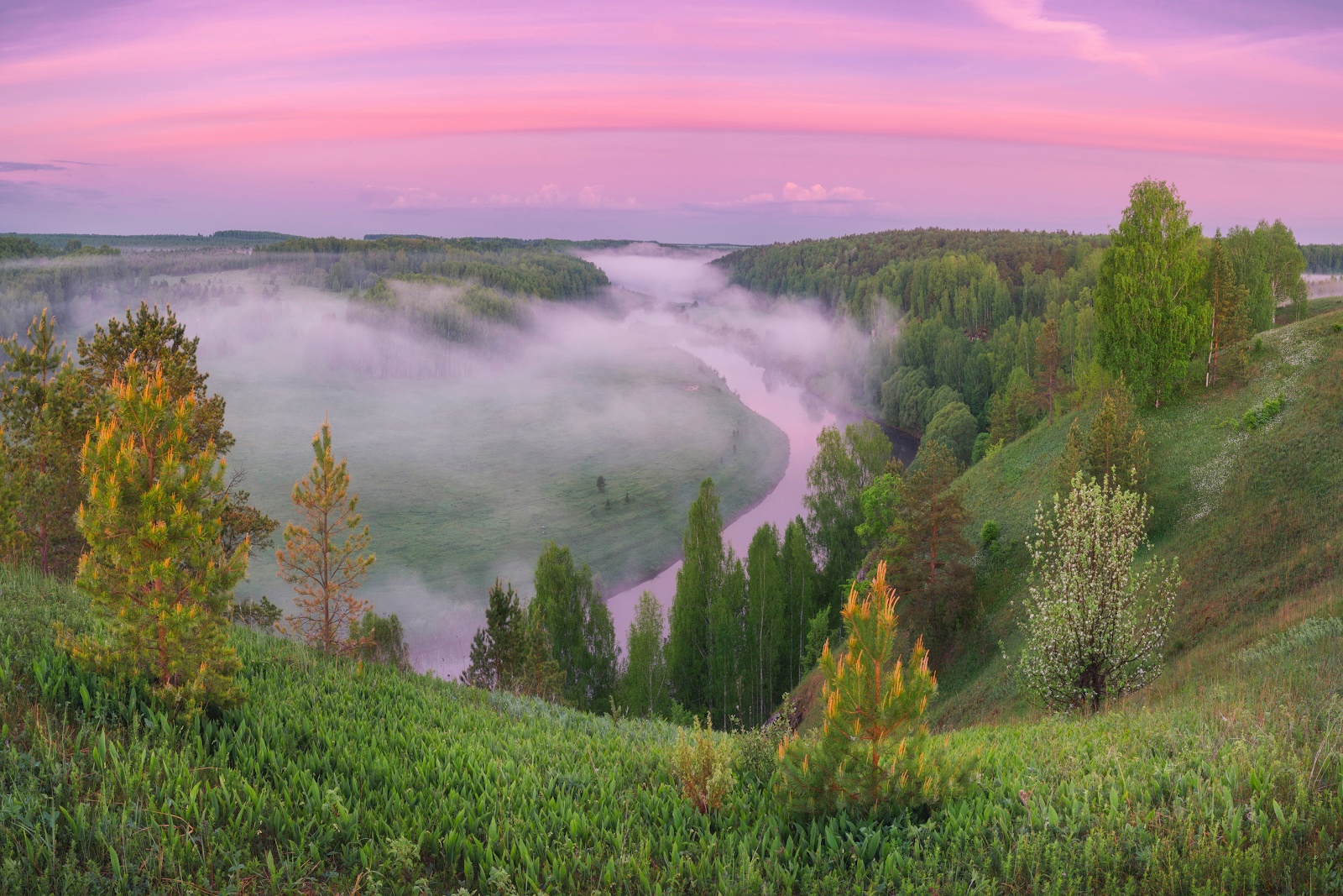 "ВОЛШЕБНЫЙ ЛАНДШАФТ"... (Фото Дмитрия Медянцева (Киров), музыка Дианы Аркенстон)
