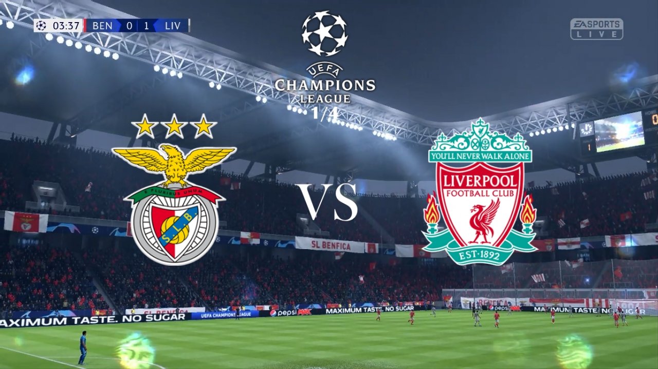 Бенфика - Ливерпуль Обзор матча 05.04.2022. Лига чемпионов.