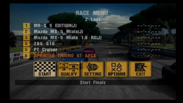 Gran Turismo 3 Part 2 Toyota SPRINTER TRUENO GT-APEX PlayStation 2