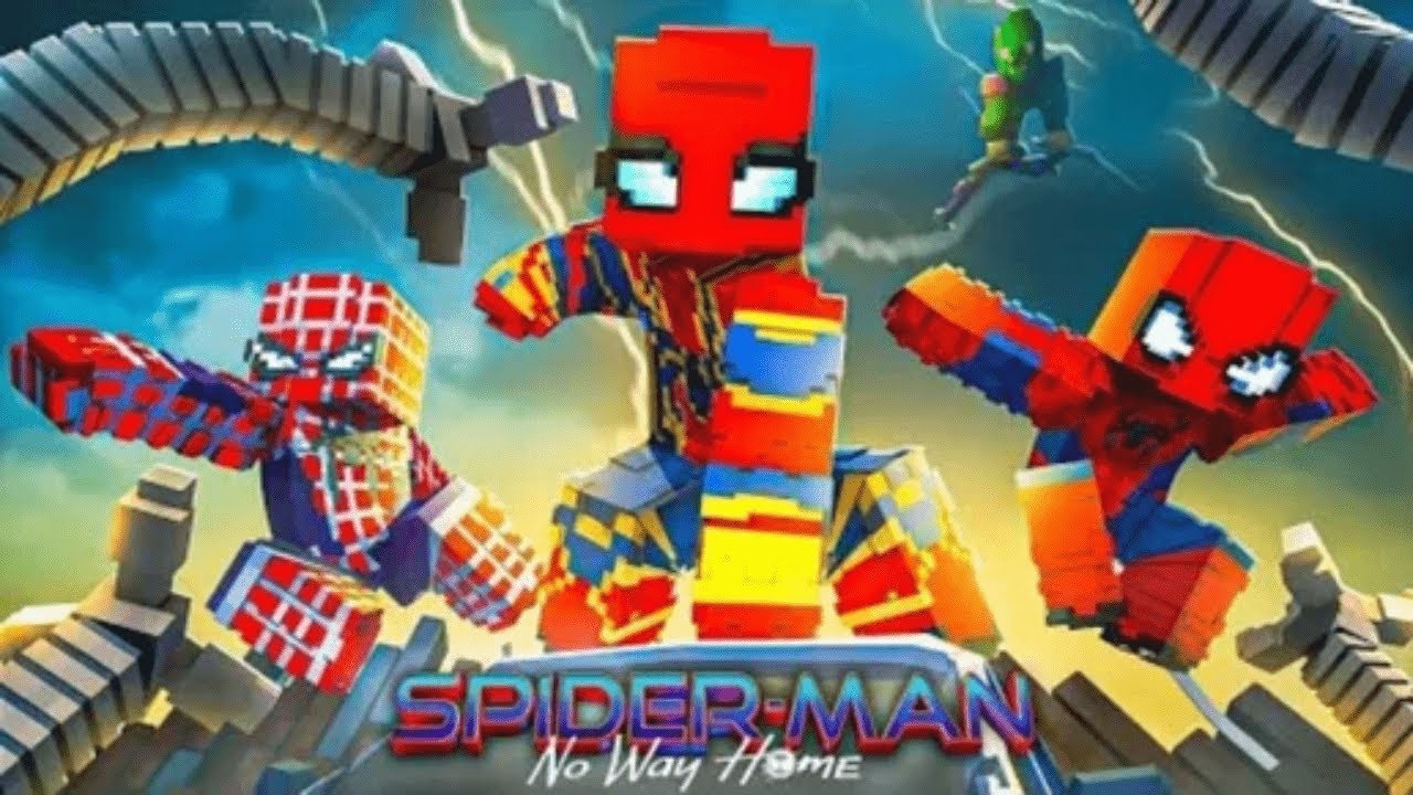 ЧЕЛОВЕК ПАУК НЕТ ПУТИ ДОМОЙ В НОВОМ МОДЕ ДЛЯ МАЙНКРАФТ