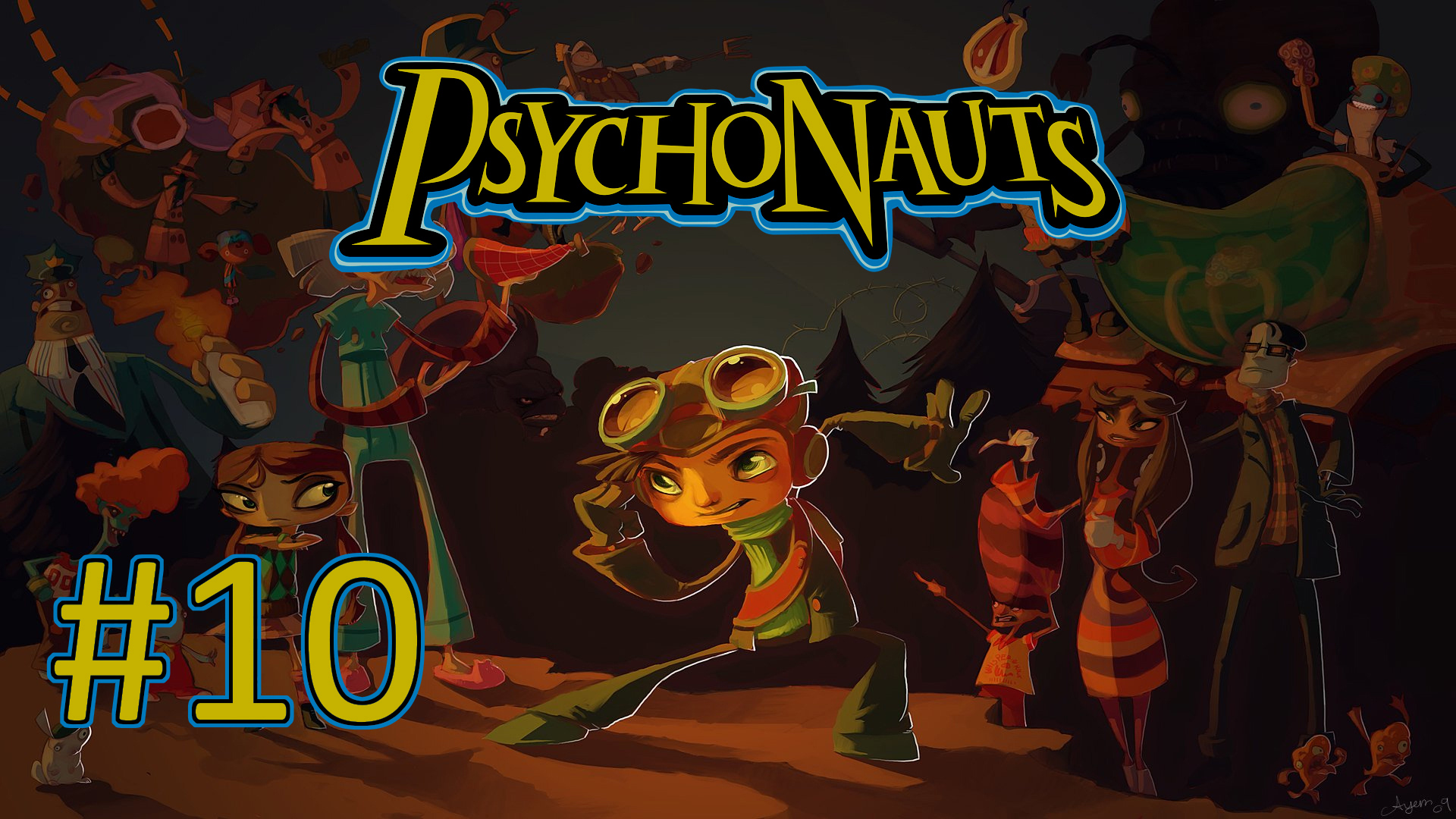 Прохождение Psychonauts - Часть 10