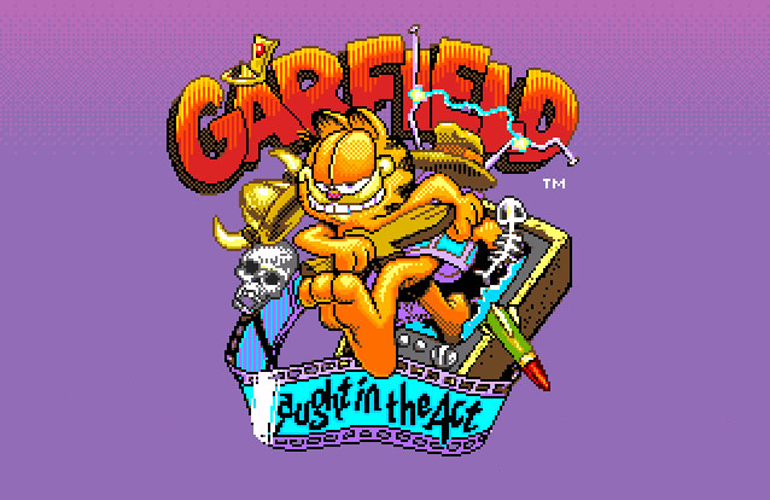 Прохождение БЕЗ СМЕРТЕЙ (NO DEATH) ретро игры Garfield: Caught in the Act (Гарфилд) на SEGA