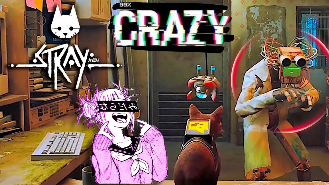 ЭТИ РОБОТЫ, ВОСПОЛЬЗОВАЛИСЬ МНОЙ КАК ХОТЕЛИ!! ➲ Stray (6ч.)