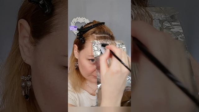 Блонд, Мелирование волос, дома, видео