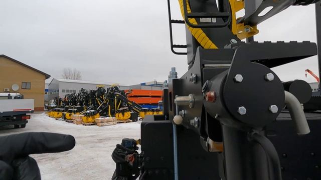 Лесовоз Камаз 65207 с КМУ для леса vm10L с продвинутой платформой Феникс Челны