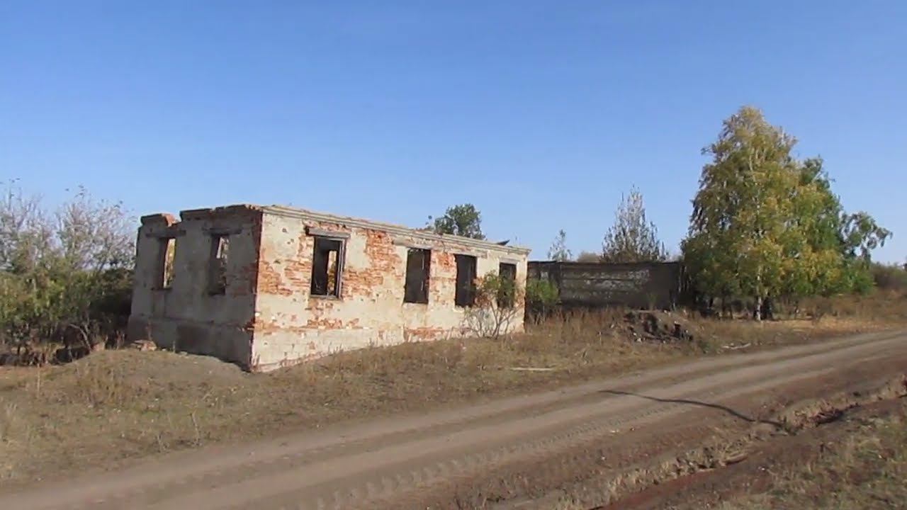 Опустевший посёлок Луговое, Балашовский район.