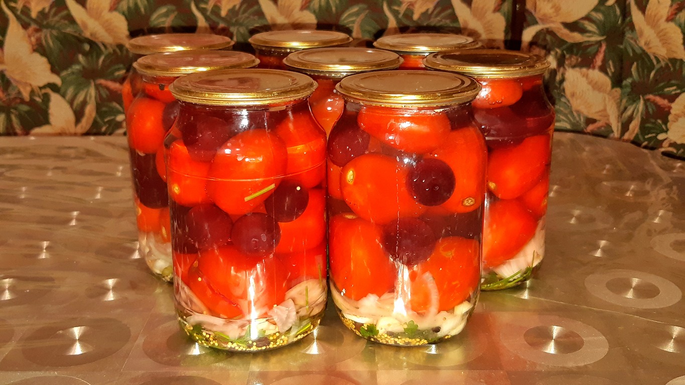 МАРИНОВАННЫЕ ПОМИДОРЫ С АЛЫЧОЙ, БЕЗ УКСУСА!  Кулинарный рецепт