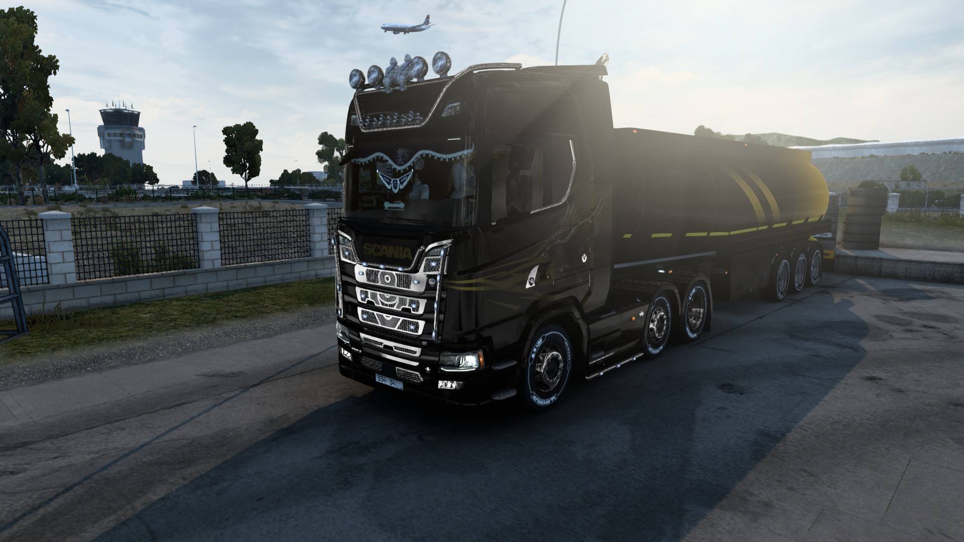 стрим Euro Truck Simulator 2 на канале "Монитор ТВ"