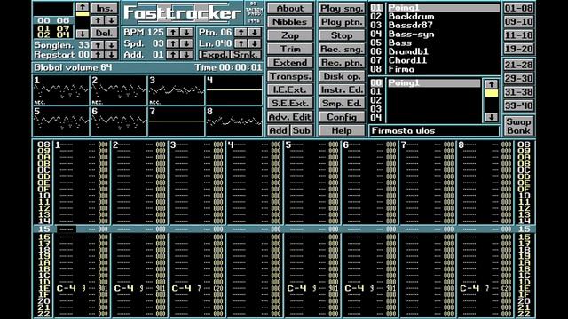 Amiga Music. 90s Mod Tracker Music - Assembly 1994 Collection (4~8 Channel Music).