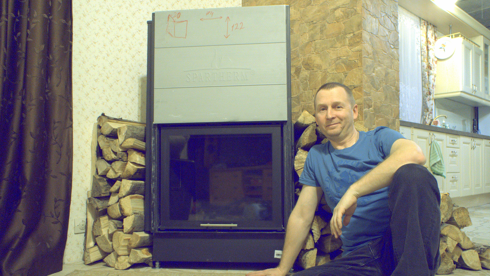 Зачем я купил второй камин притащил из Москвы