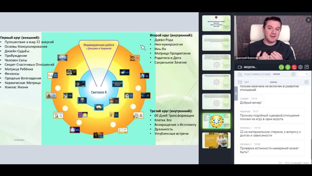 Путь обучения Матрица Судьбы. Школа Дмитрия Воронова Людмилы Катанаевой