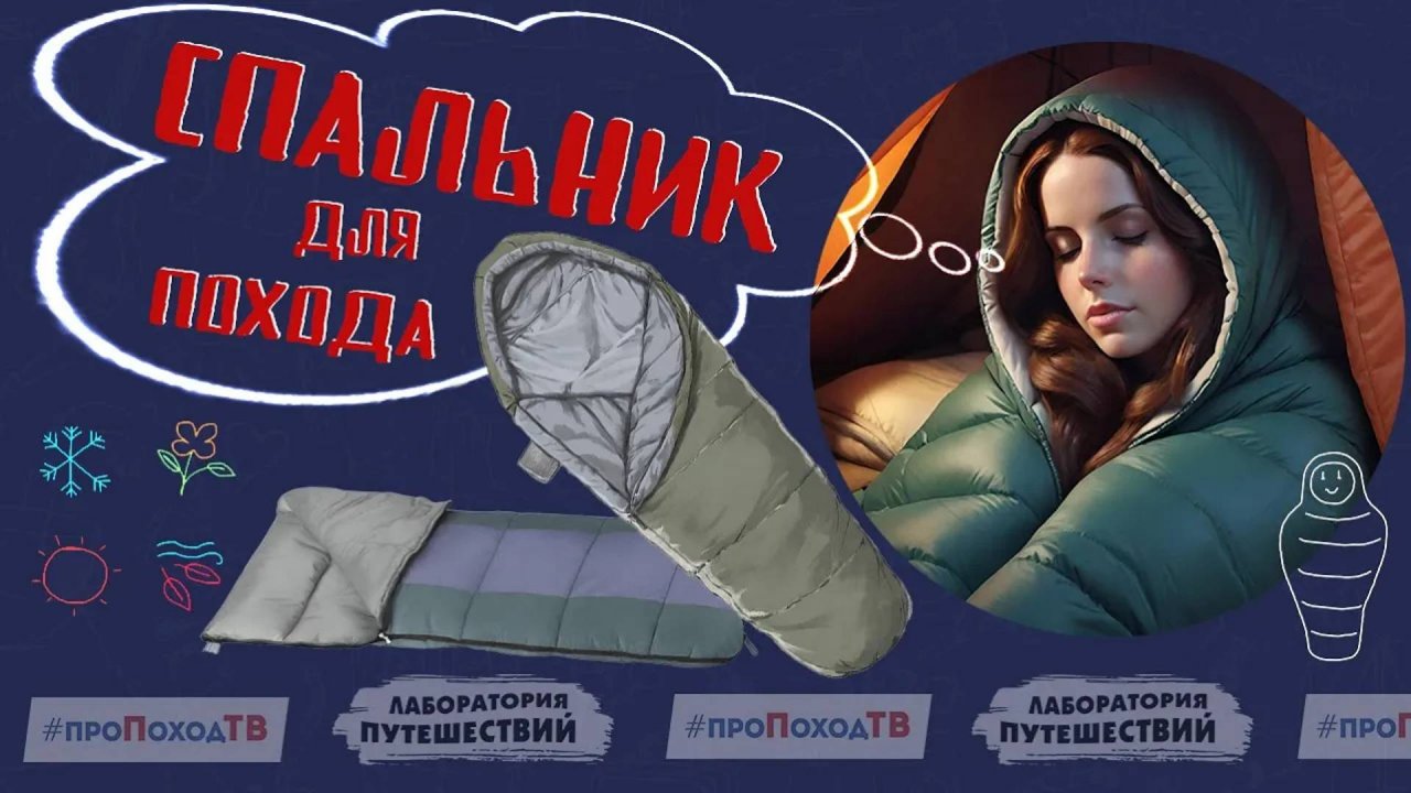 СПАЛЬНИК для похода | «Лаборатория путешествий»