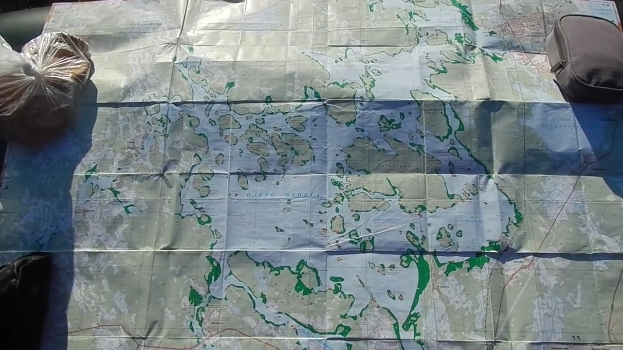 Водный поход \ Вуокса \ Первый ремонт  \ Гроза.