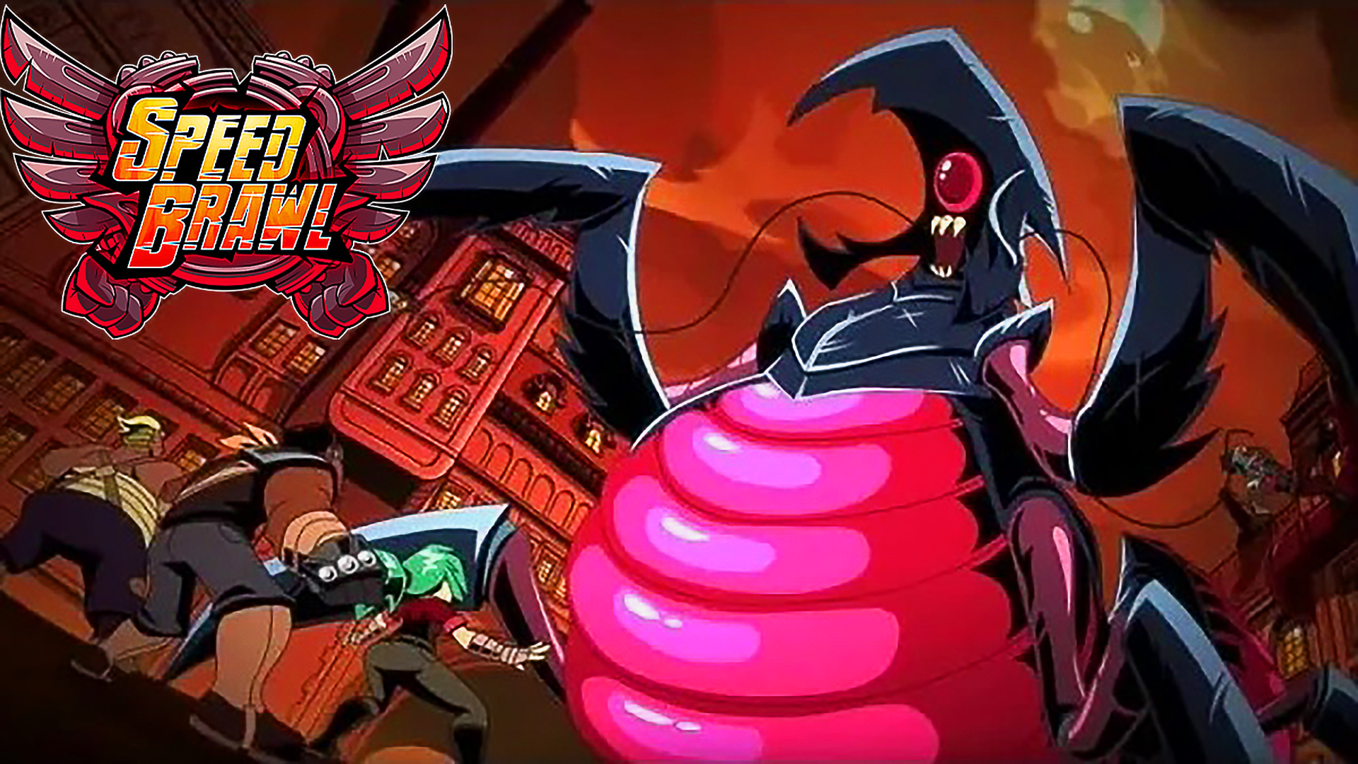 Появление автоматона. Speed Brawl 9 серия