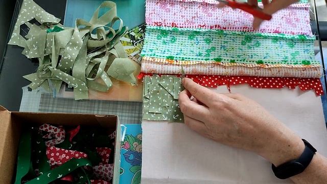 Моя первая синель (не джинсовая) из того, что было . Тренировка